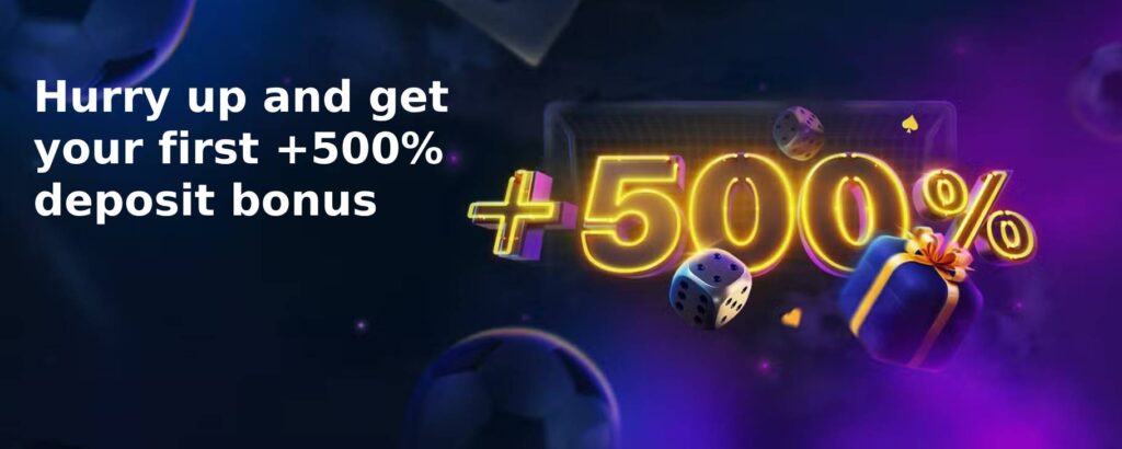 1win bonus 500%